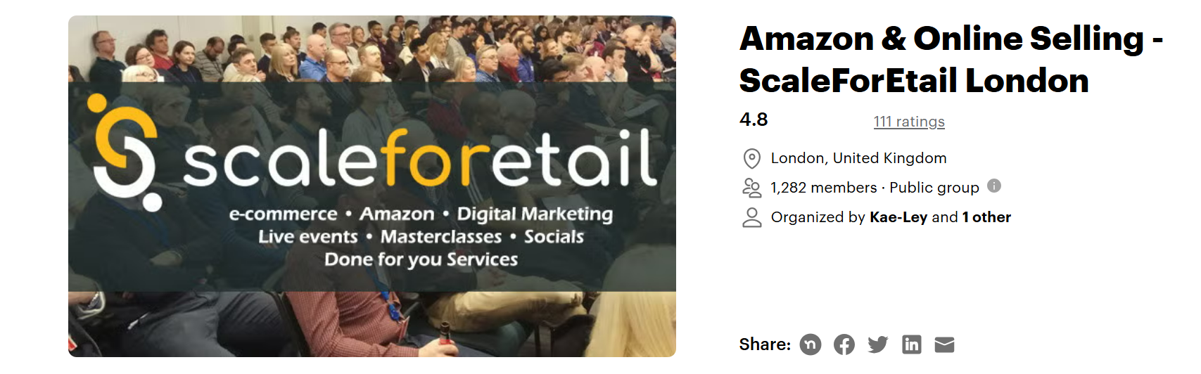 Amazon & online selling -ScaleForEtail London