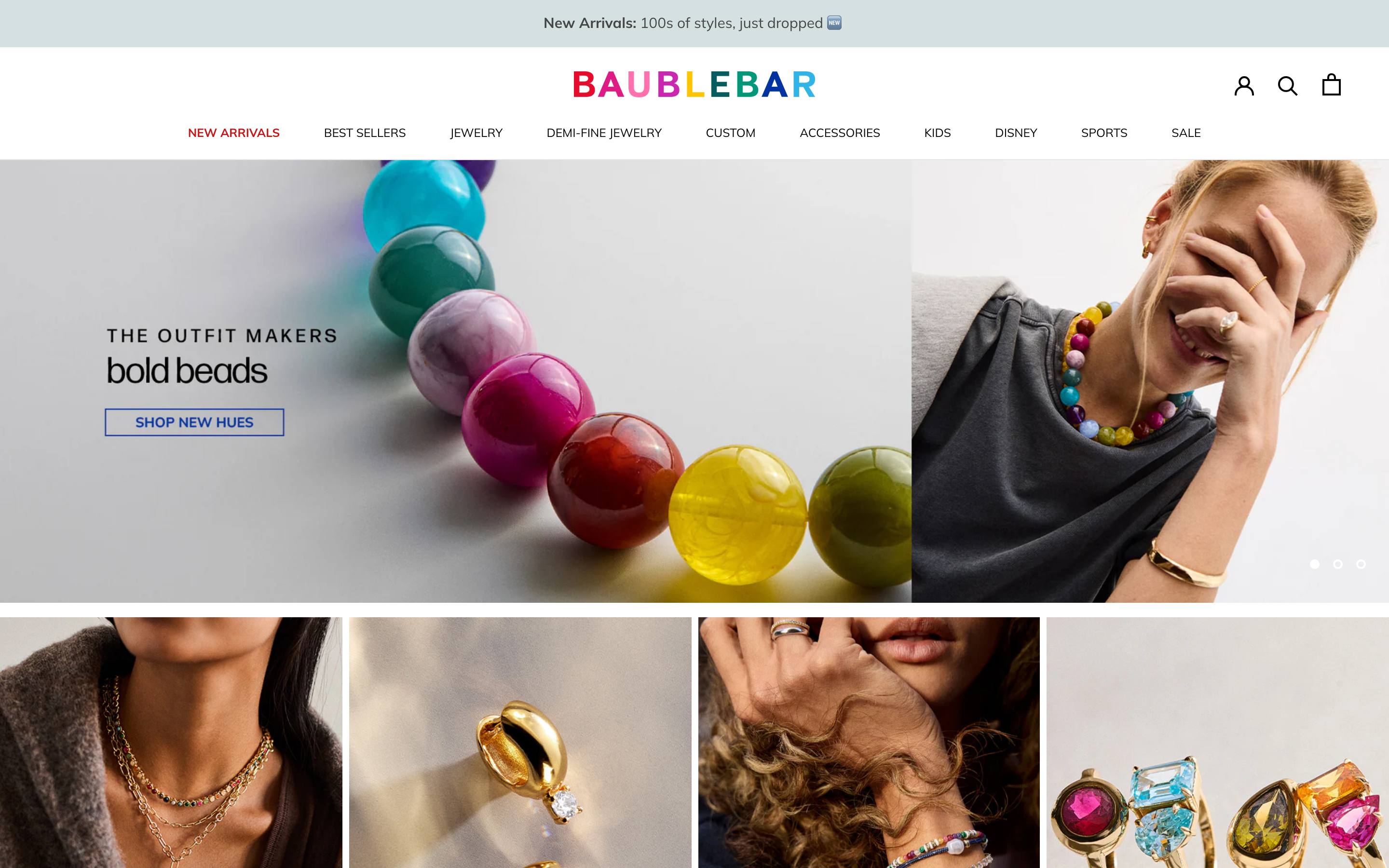 1. BaubleBar β The accessories giant that made blankets personal - Custom blanket product page on Shopify
