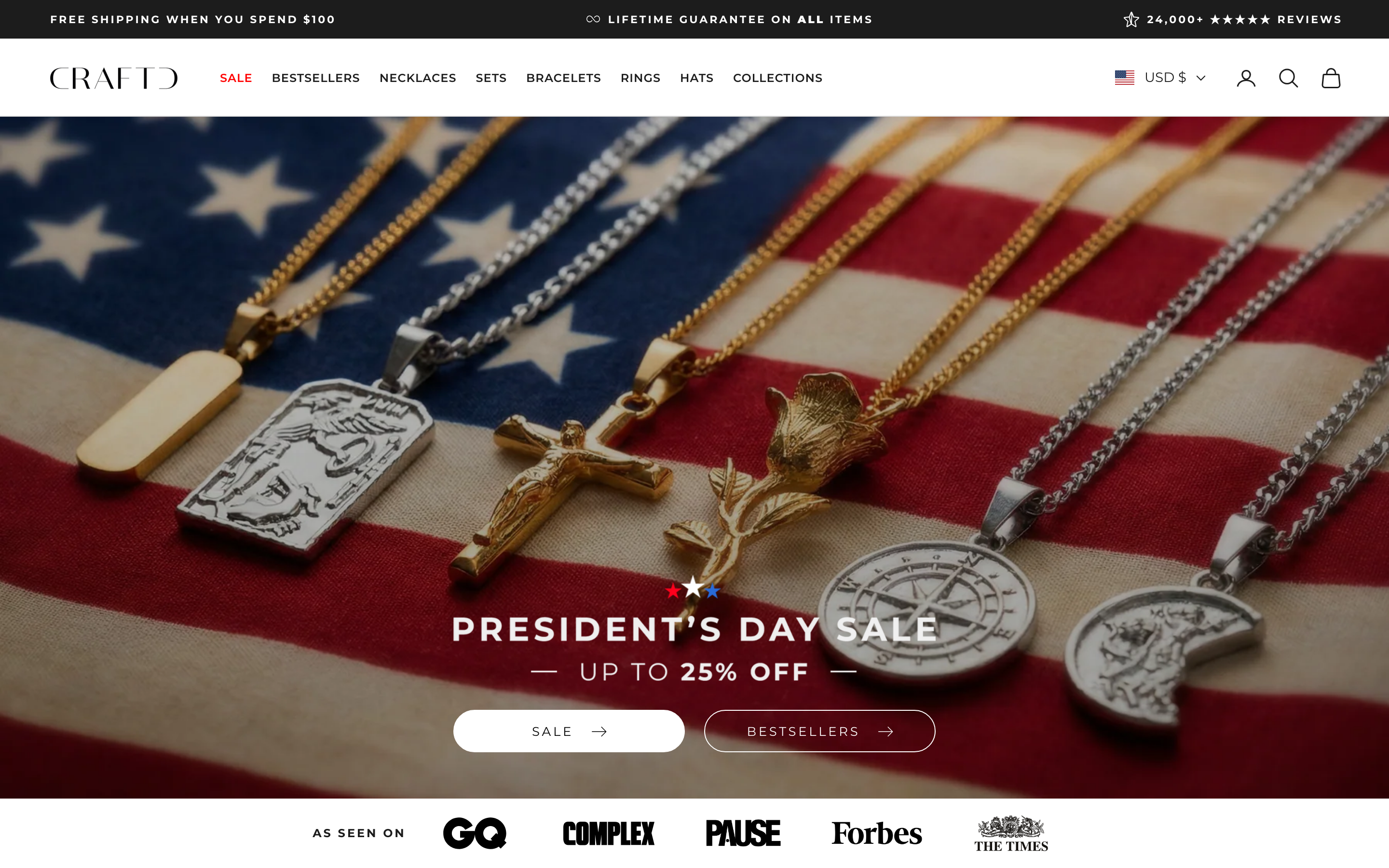 CRAFTD London homepage