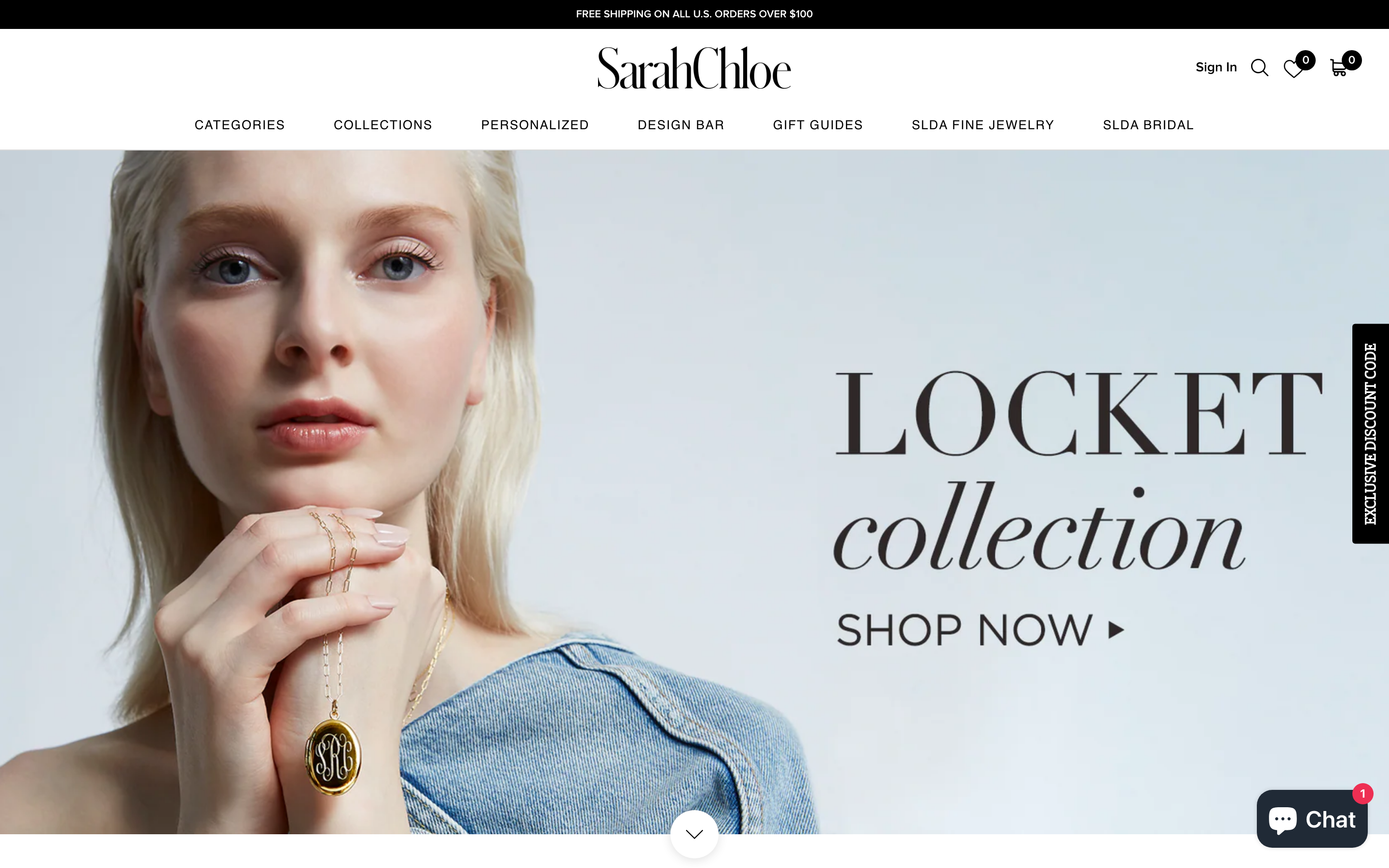Sarah Chloe homepage