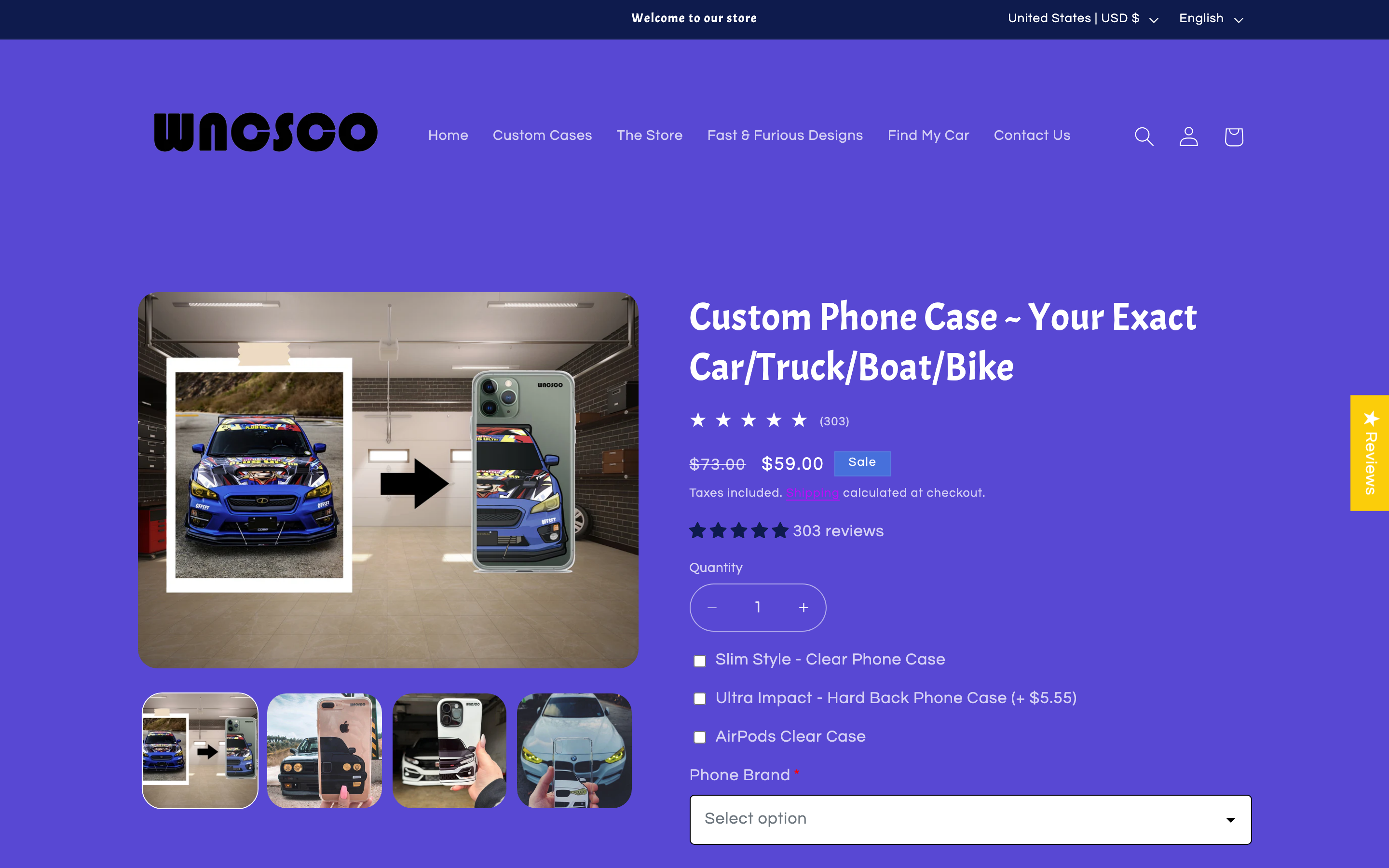 Phone Cases Wncsco Com_Product product page screenshot showing phone cases offerings