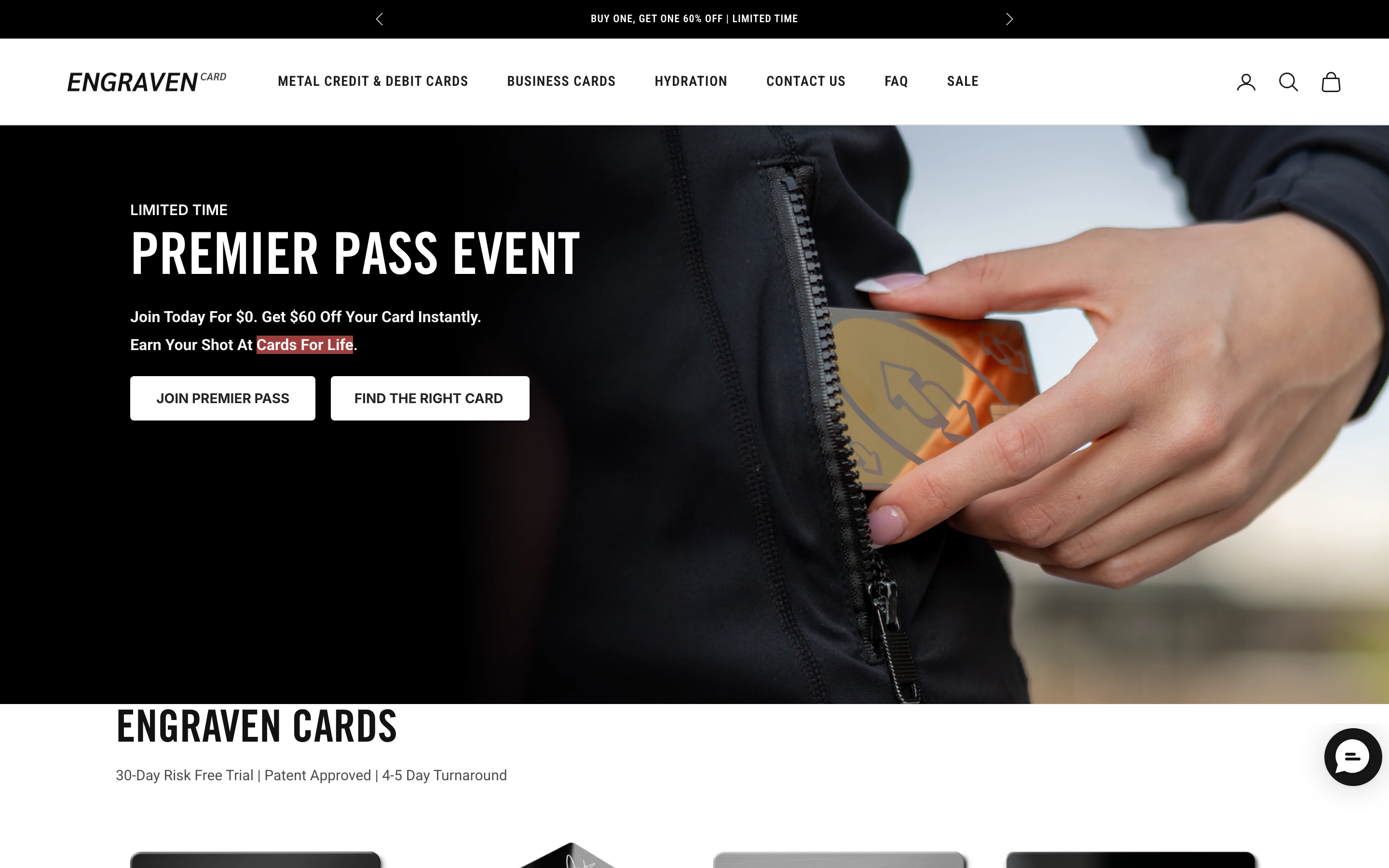 Plaques engravencard.com homepage screenshot