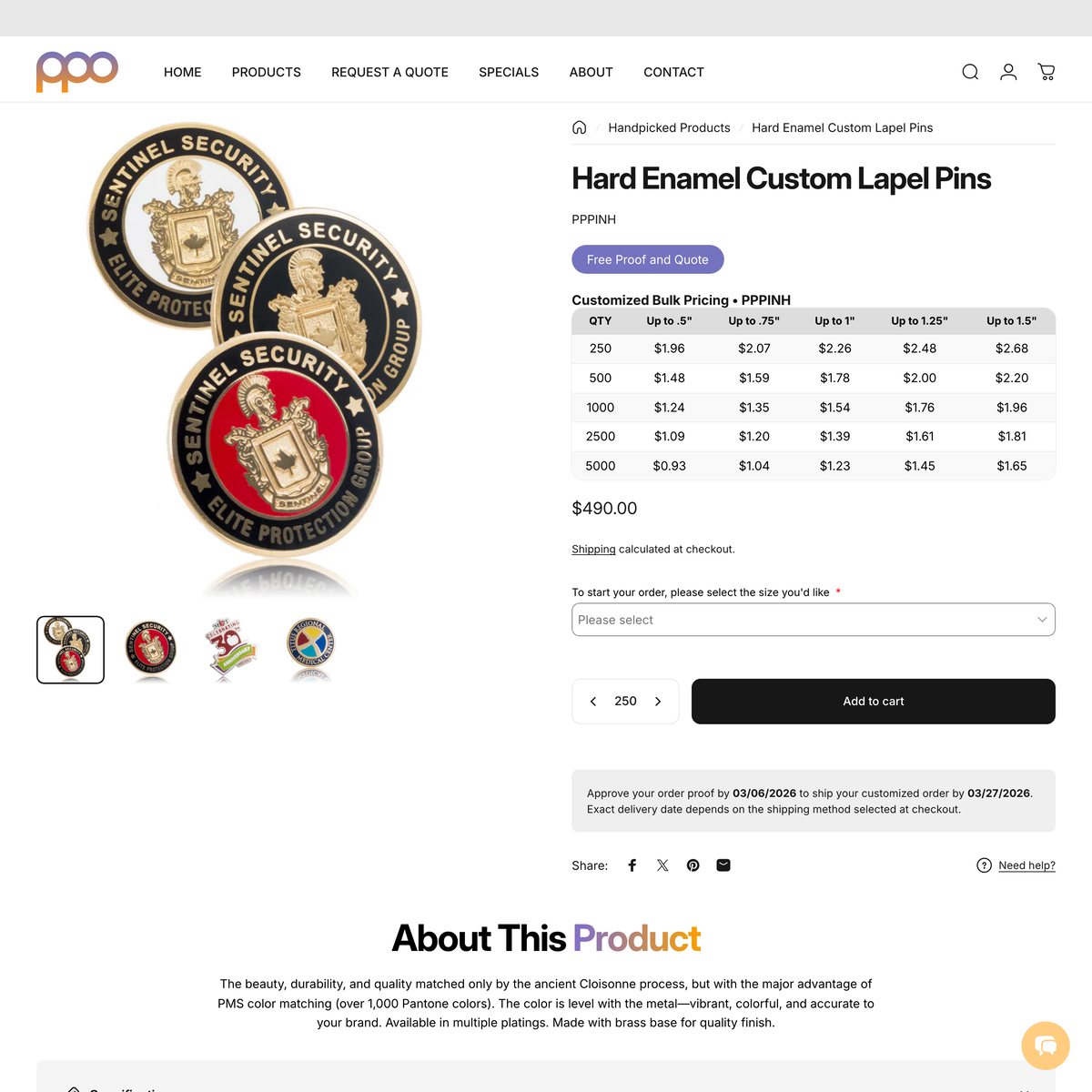 Promotional Products Online Shopify store product customization example — jewelry with accessories and custom print