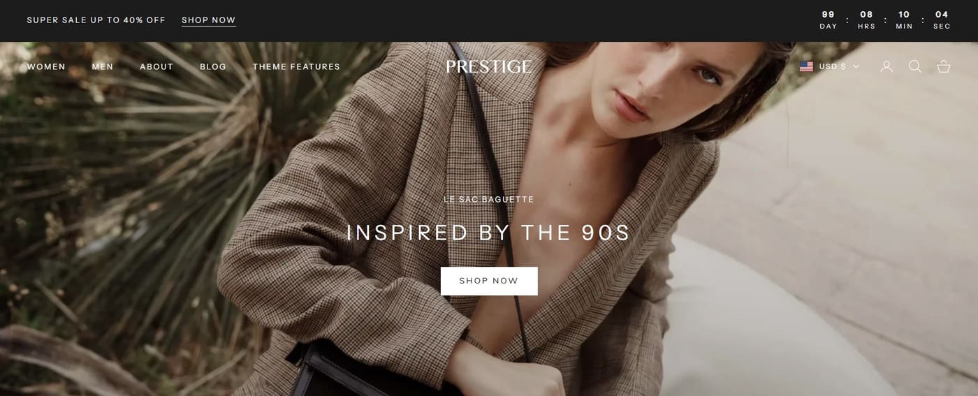 Prestige’s demo