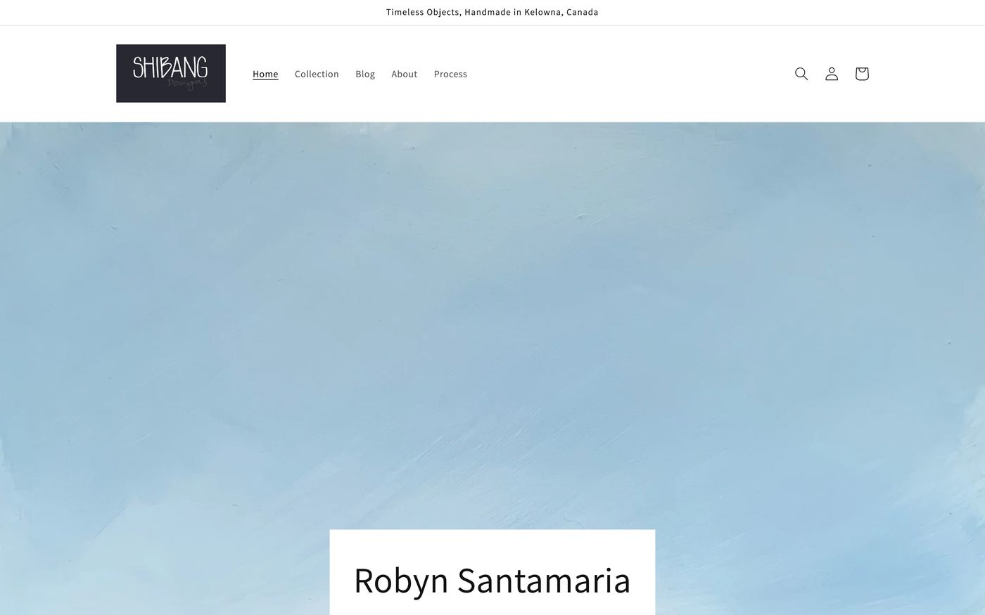 Shibang Designs homepage