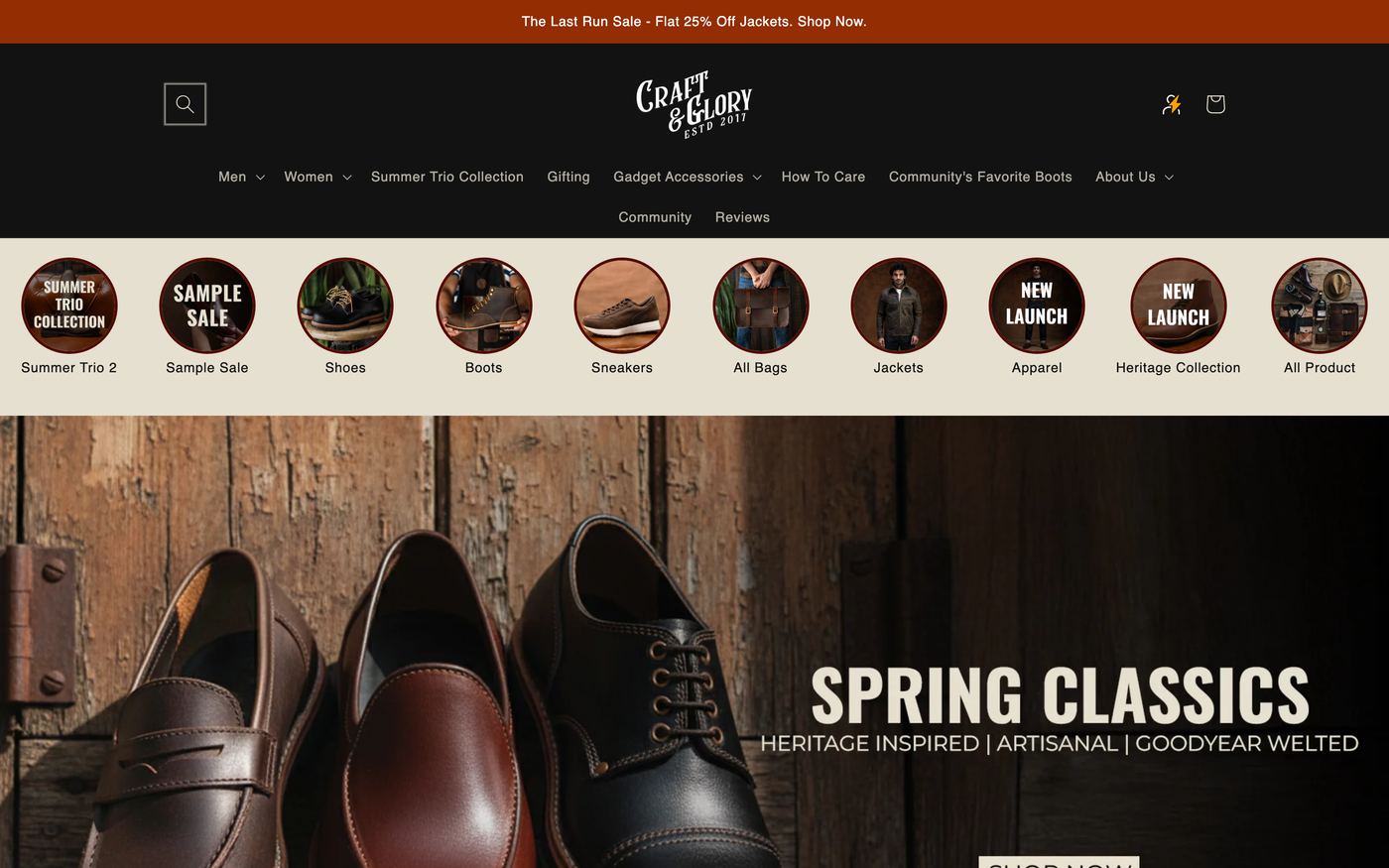 Tote Bags craftandglory.in homepage screenshot