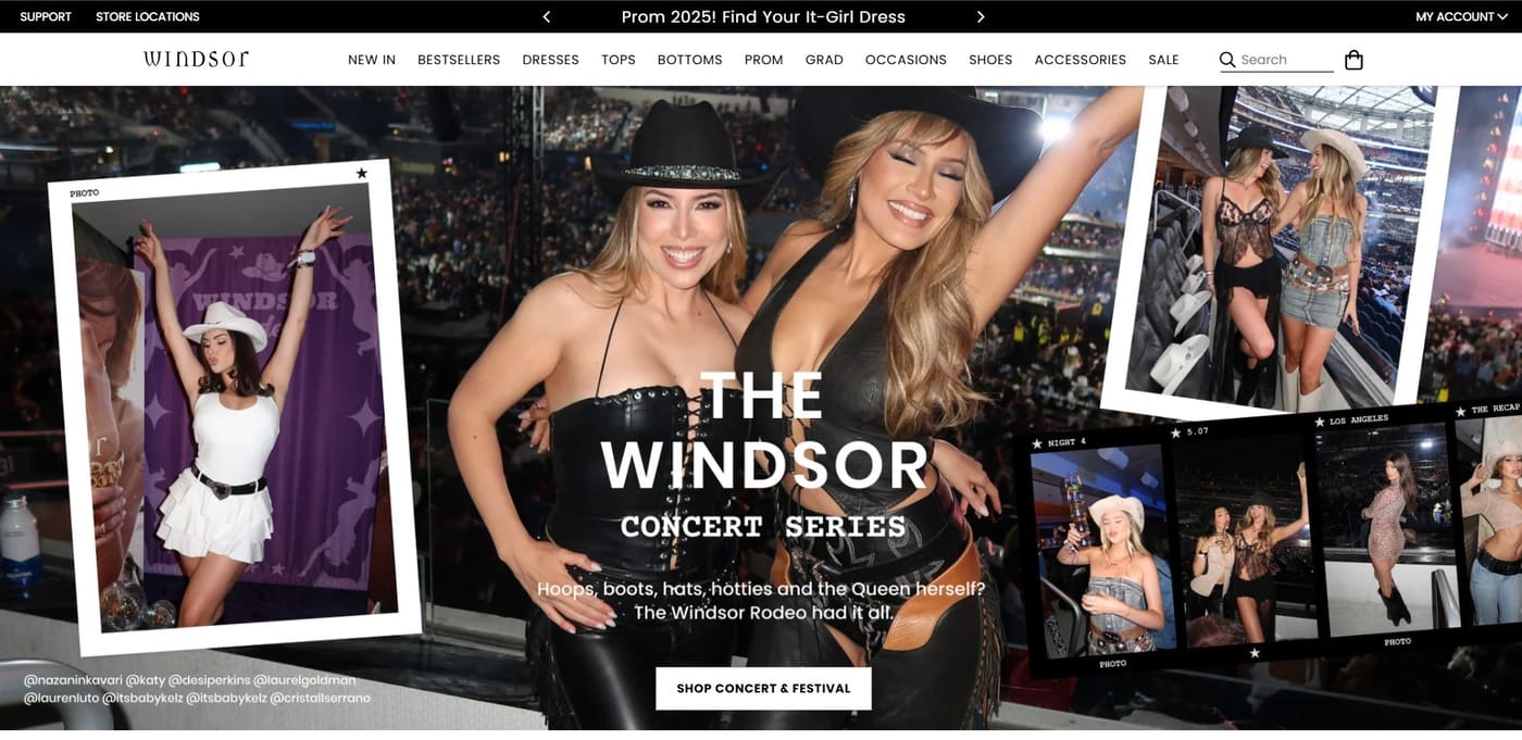 Windsor‘s homepage