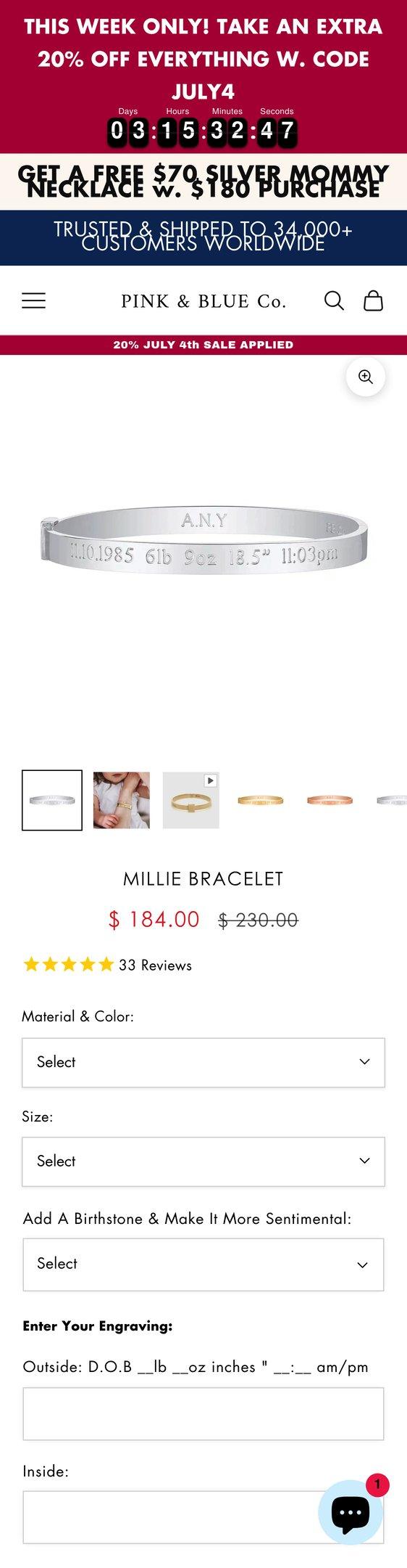 Millie Bracelet