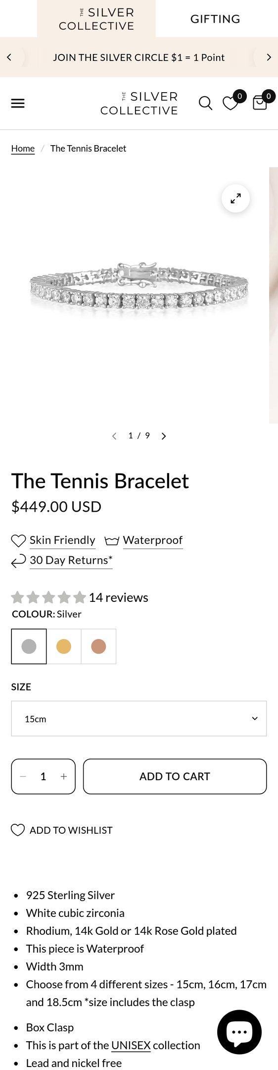 The Tennis Bracelet
