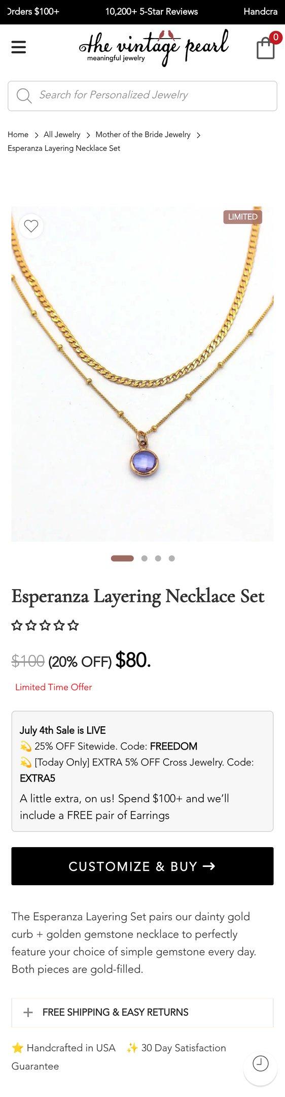 Esperanza Layering Necklace Set