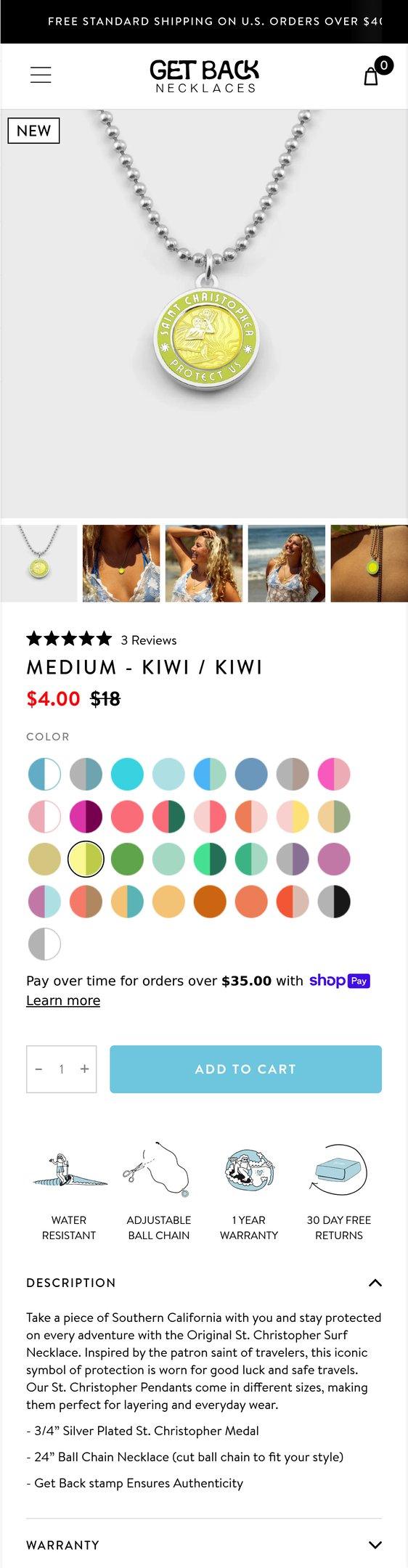 Medium - Kiwi / Kiwi