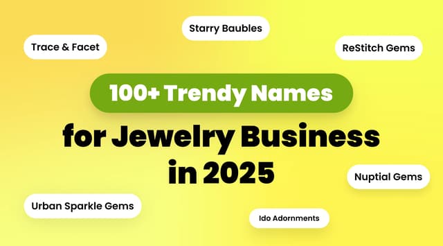 100+ Jewelry Business Name Ideas (Free Generator)
