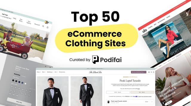 Top Shopify Clothing Stores 2026: Apparel UX Examples