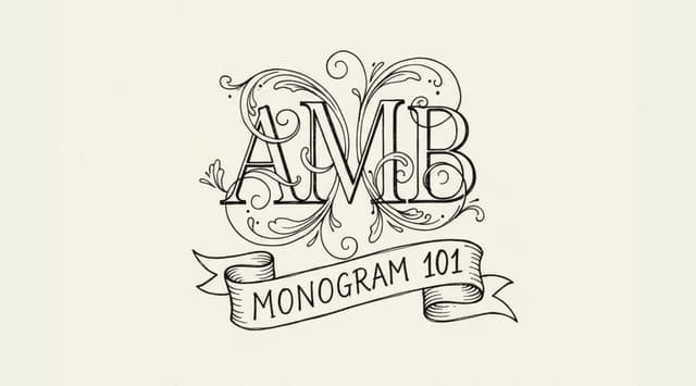 What Is a Monogram? Types, Etiquette & How to Sell Them