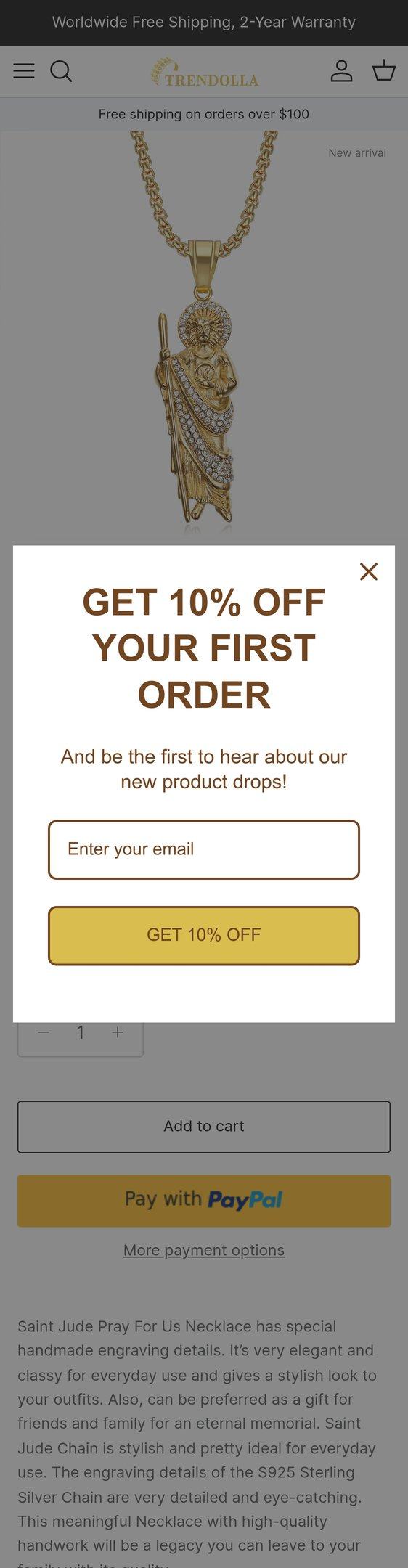Trendolla Premium Handmade Diverse Jewelry — Jewelry PDP Inspiration