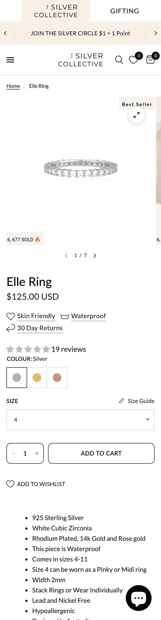 Elle Ring — Jewelry PDP Inspiration