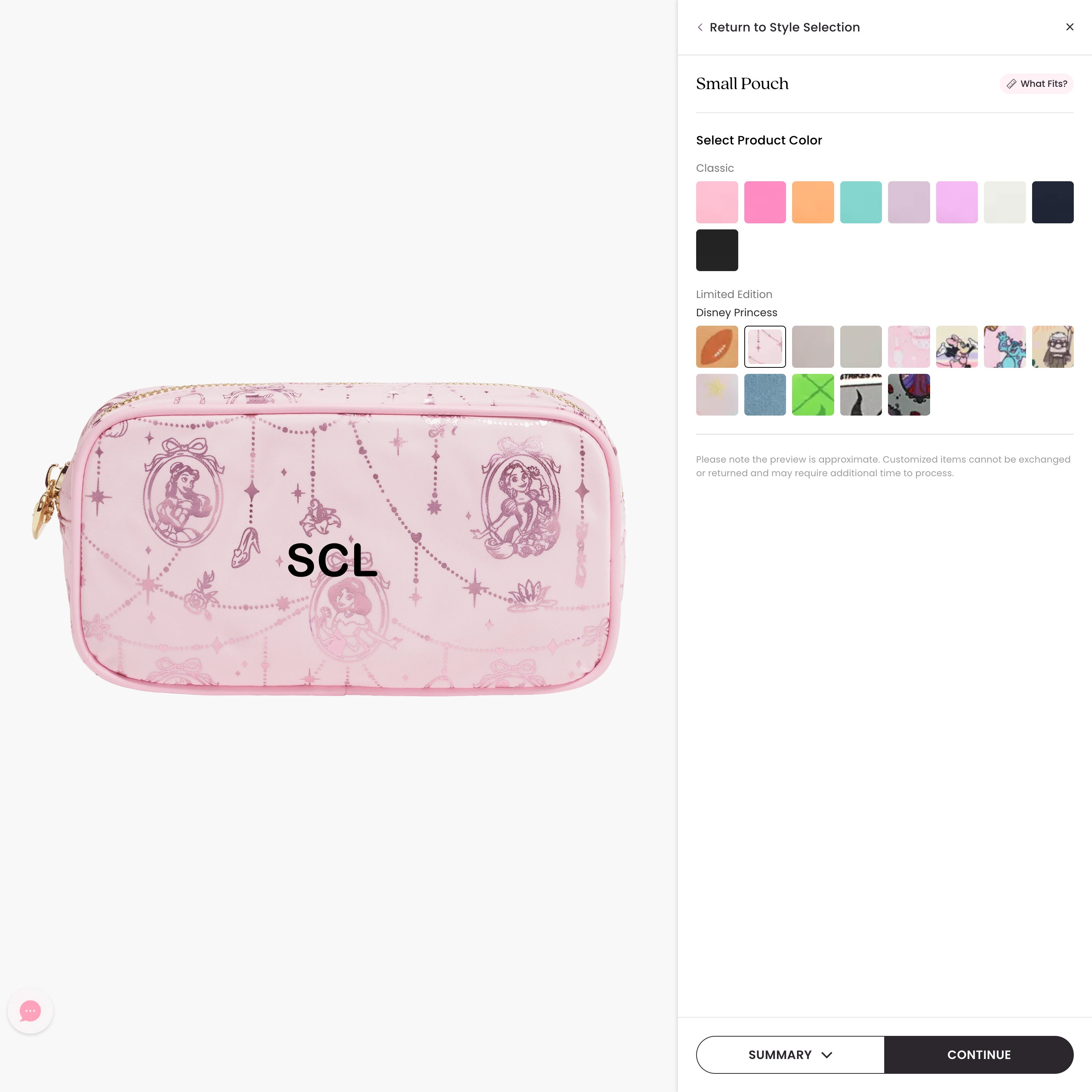 Stoney Clover Lane Shopify store product customization example — apparel with apparel and clothing