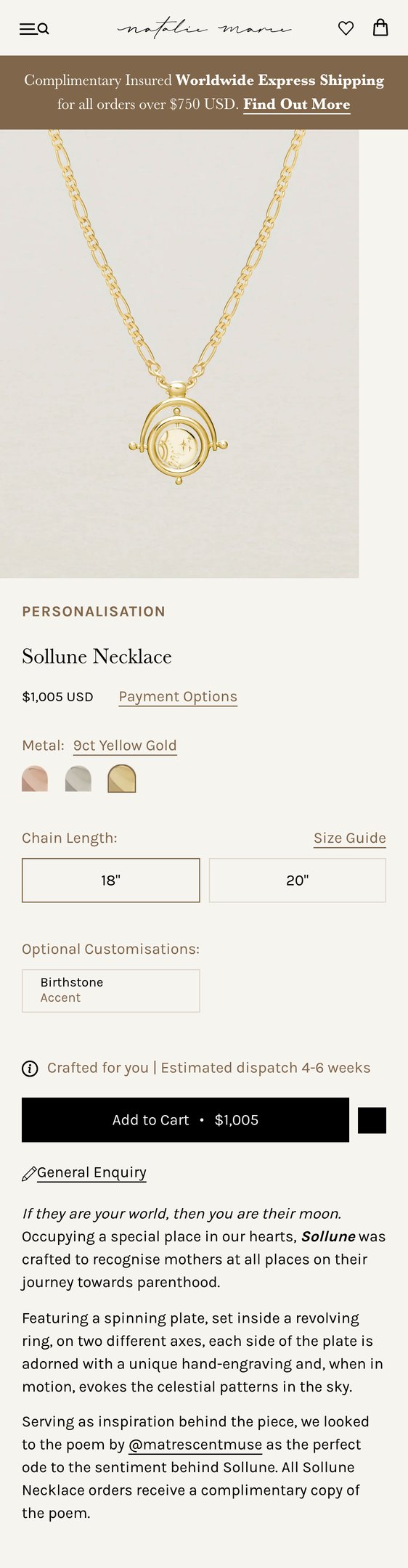Sollune Necklace