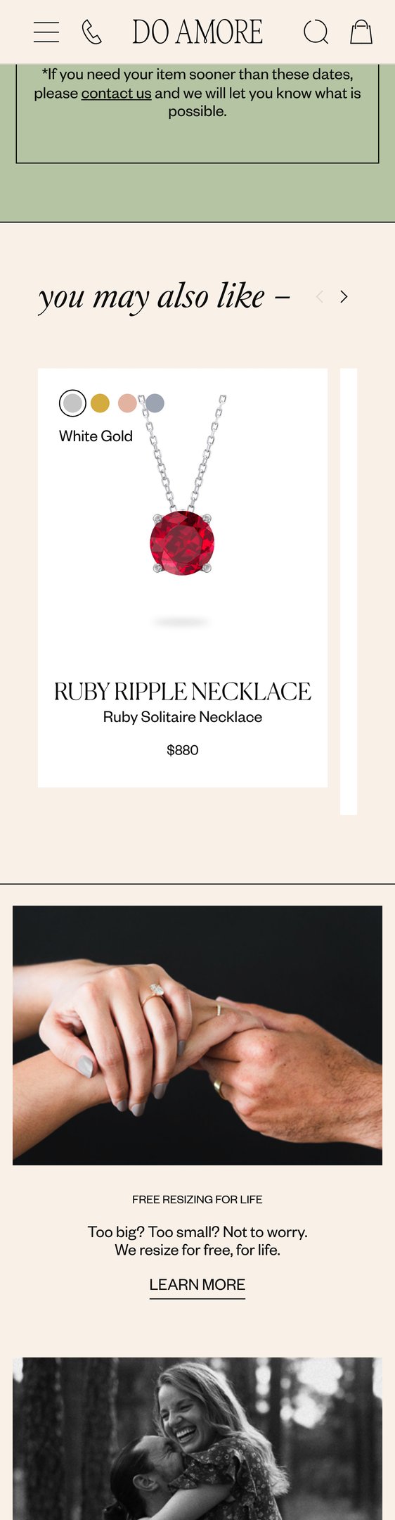 Diamond Ripple Necklace