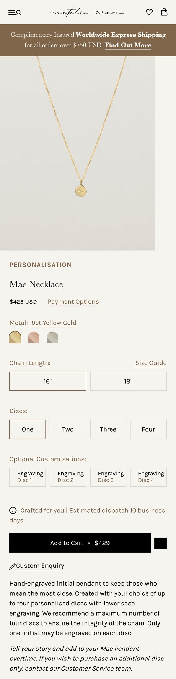 Mae Necklace