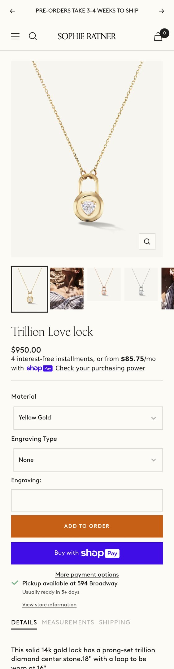 Trillion Love lock