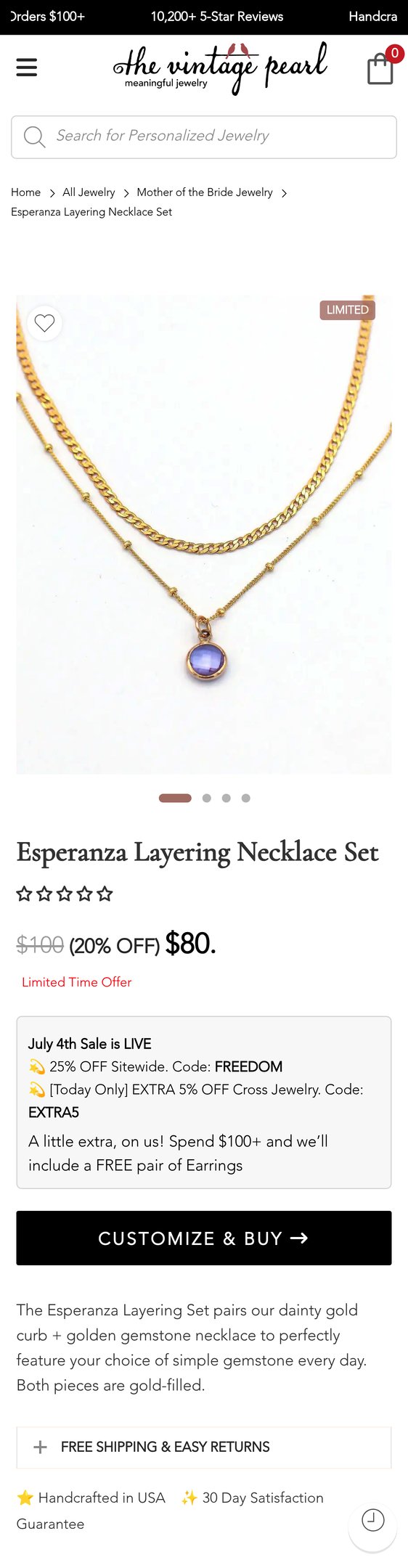 Esperanza Layering Necklace Set